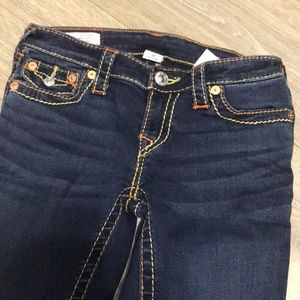 True religion low rise skinny jeans